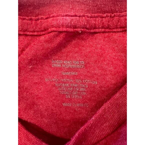 Captain Morgan Men's Heathered Red T-Shirt Size L EUC - Picture 4 of 4